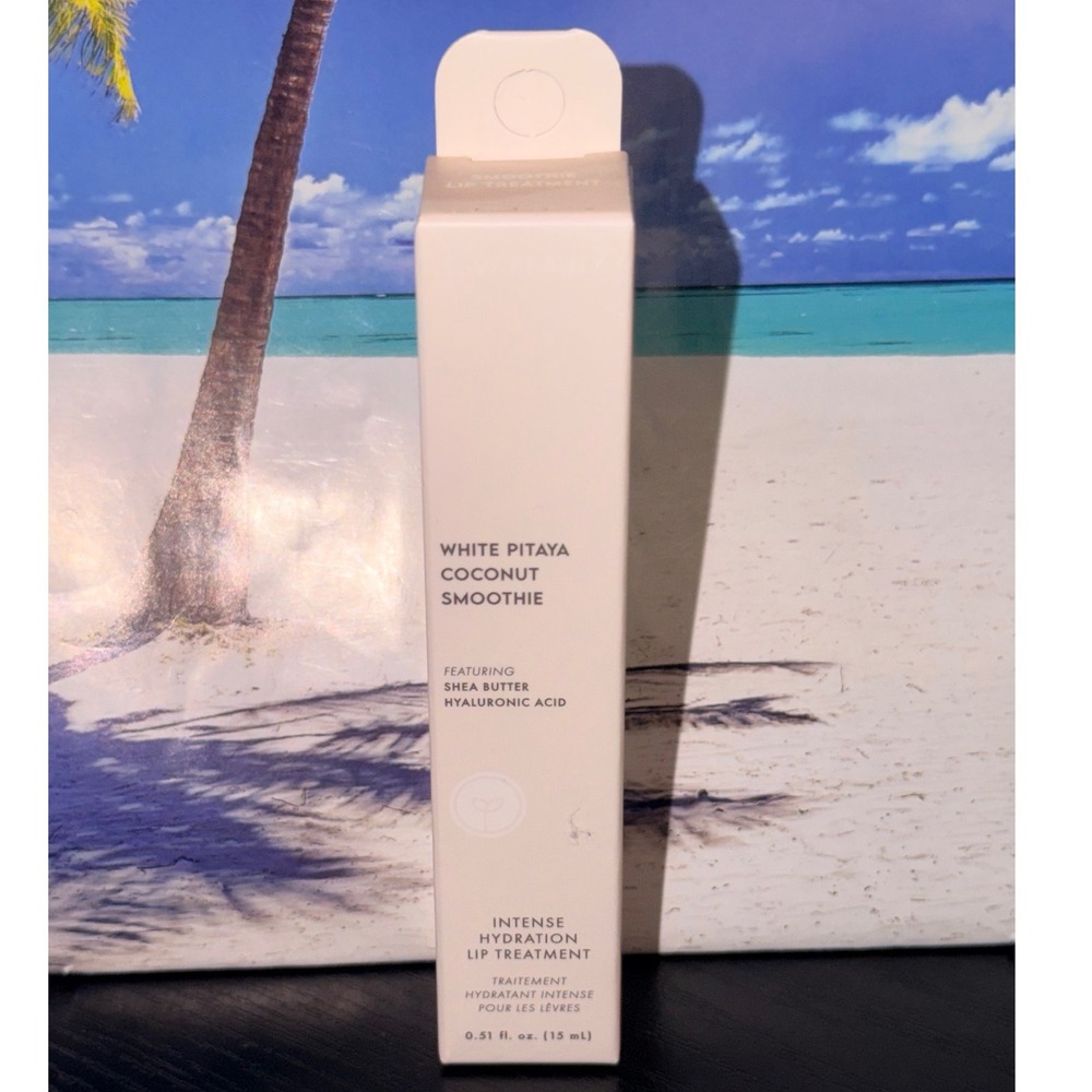 ESW Beauty White Pitaya Coconut Smoothie Intense Hydration Lip Treatment 0.51oz